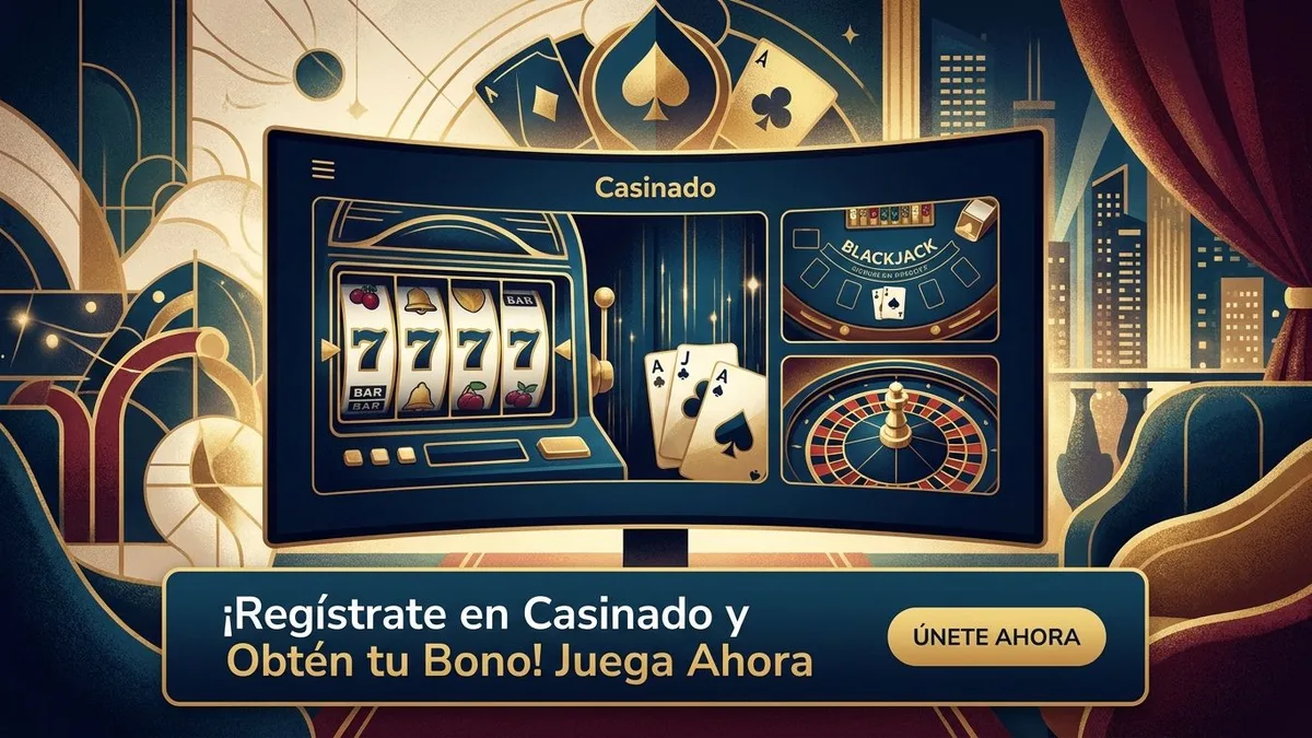 Registro con bono en Casinado